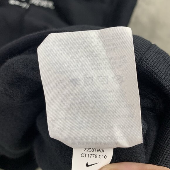 Nike Hoodie Mens XL LeBron James NBA Scoring Title Record Pullover Black Sweater - Picture 8 of 9